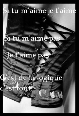 Si tu m'aime ...