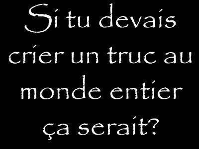 Alors ...